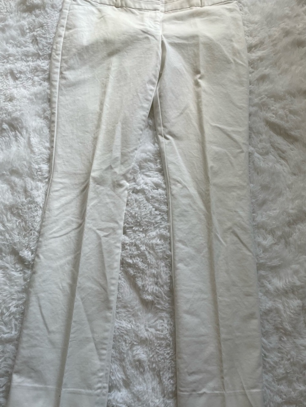The Limited White Drew Fit Pants